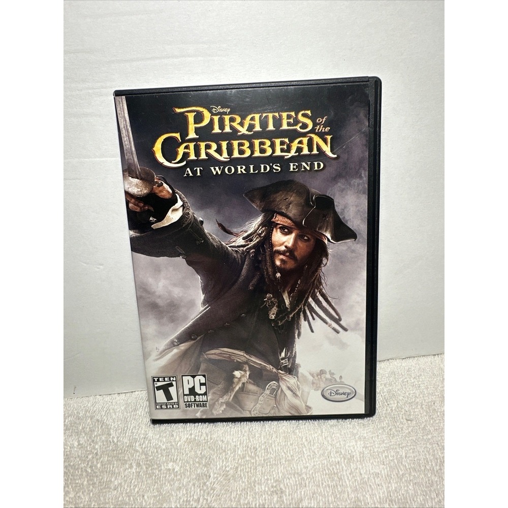 Disney Pirates of the Caribbean At Worlds End PC Game DVD-ROM Windows 2007 M1976
